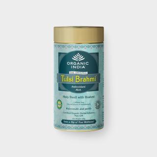 Tulsi Brahmi BIO, plech 100 g *CZ-BIO-001 certifikát  *CZ-BIO-001 certifikát