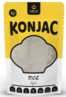 USUI Konjac, konjaková rýže v nálevu, 270 g