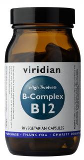 Viridian B-Complex B12 High Twelve® 90kapslí