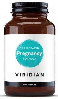 Viridian Multivitamin Pregnancy Formula, podpora v těhotenství, 60 kapslí