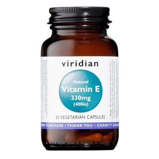 Viridian Vitamin E 330mg 400iu 30 kapslí  Doplněk stravy