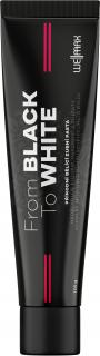 WellMax From Black to White, Černá bělící zubní pasta, 105 g  Přírodní bělící zubní pasta s aktivním uhlím a extrakty z bylin