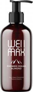 WellMax Mandlový sprchový krém, 250 ml  Jemný mandlový sprchový krém pro dokonale hydratovanou pokožku