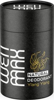 WellMax Natural deodorant, přírodní deodorant, 50 ml  Přírodní deodorant s extrakty z bylin, bez obsahu alkoholu a sody Vůně: Ylang ylang