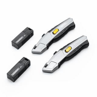 Automatický vysouvací nůž TOUGHBUILT TB-H4S2-20 - set 2 nožů s náhradními břity
