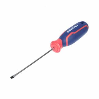 Dlouhý plochý šroubovák WORKPRO SL4 x 101 mm - WP221134