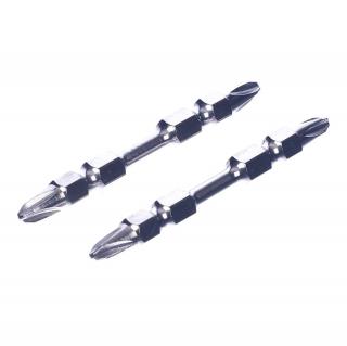 Japonská sada křížových šroubovacích bitů z nerezové oceli PH2 SK11 - 2 ks - 65 mm