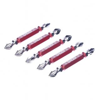 Japonská sada oboustranných šroubovacích bitů PH2 SK11 SPIDER - 5 ks - 65 mm