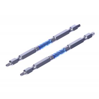Japonská sada oboustranných šroubovacích bitů SQ2 SK11 - 2 ks - 110 mm