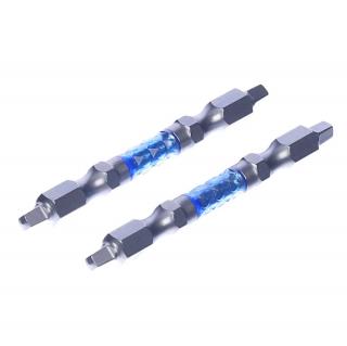 Japonská sada oboustranných šroubovacích bitů SQ2 SK11 - 2 ks - 65 mm
