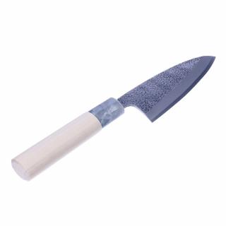 Japonský deba nůž na filetování ryb s kladívkovým povrchem UMEBACHI RYUMA - 105 mm