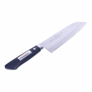 Japonský kuchyňský nůž Santoku s damaškovým vzorem VG10 MIKI HAMONO SEISAKUSHO - 170 mm