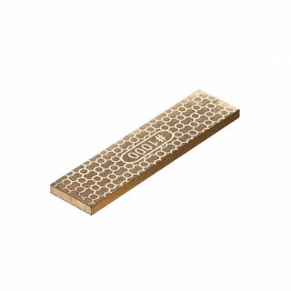Japonský oboustranný diamantový brusný kámen s titanovým povlakem SK11 - zlatý - zrnitost #400 a #1000