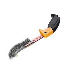 Kartáč s ergonomickou rukojetí a nerezovými štětinami SK11 - SHB-03