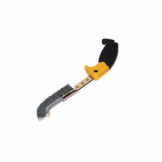 Kartáč s ergonomickou rukojetí a silikonovými štětinami SK11 - SHB-04