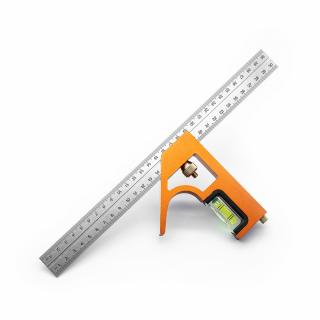 Kombinovaný kapesní úhelník 45° a 90° SWANSON SAVAGE s pravítkem 15 cm