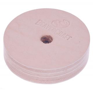 Kožený obtahovací kotouč BEAVERCRAFT - 76 mm