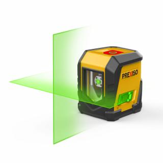 Křížový laser PREXISO - paprsek zelené barvy 10 m - PLC10UG
