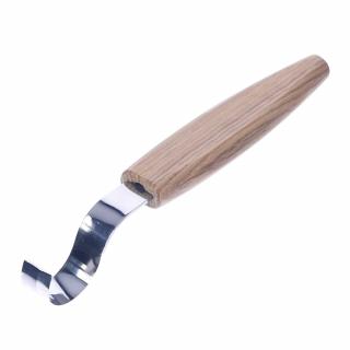 Lžícový nůž na vyřezávání s dubovou rukojetí BEAVERCRAFT - 30 mm