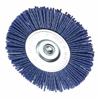 Nylonový abrazivní drátěný kartáč s šestihrannou stopkou SK11 - 100 mm - zrnitost #150