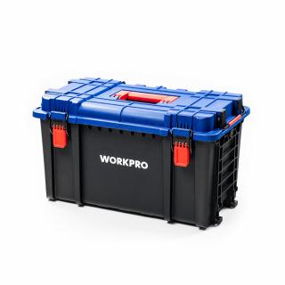 Plastový uzavíratelný box WORKPRO - stohovatelný