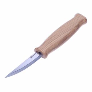 Řezbářský nůž s dubovou rukojetí BEAVERCRAFT - 80 mm