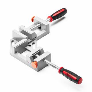 Rohová truhlářská svorka TOOLCREST 90° - rozpětí až 6,2 cm