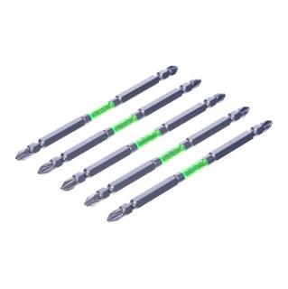 Sada japonských oboustranných křížových bitů PH2 SK11 - 5 ks - široké - 130 mm