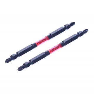 Sada japonských oboustranných šroubovacích bitů PH2 SK11 - 2 ks - HRC62 - 110 mm