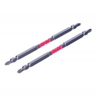 Sada japonských oboustranných šroubovacích bitů PH2 SK11 - 2 ks - slim - 130 mm