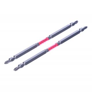 Sada japonských oboustranných šroubovacích bitů PH2 SK11 - 2 ks - slim - 150 mm