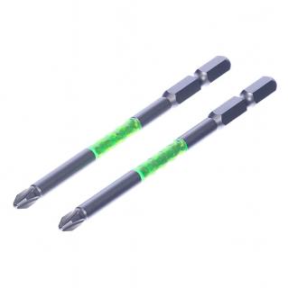 Sada japonských šroubovacích bitů s magnetickým hrotem PH2 SK11 - 2 ks - 100 mm