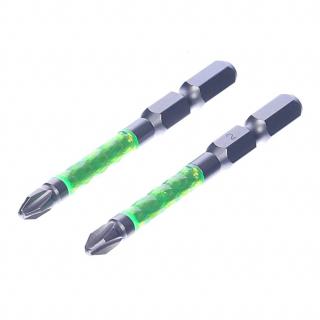 Sada japonských šroubovacích bitů s magnetickým hrotem PH2 SK11 - 2 ks - 65 mm
