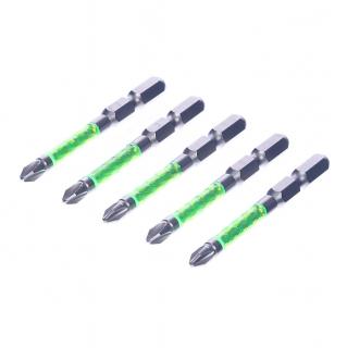 Sada japonských šroubovacích bitů s magnetickým hrotem PH2 SK11 - 5 ks - 65 mm