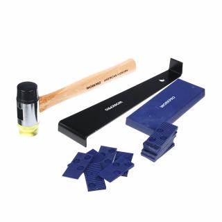 Sada na pokládku dřevěných a laminátových podlah WORKPRO - WP204302