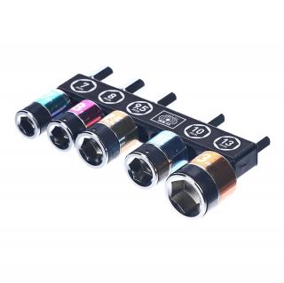 Sada nástrčných klíčů SK11 s držákem - 7-13 mm - 5ks - SBLS-5