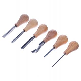 Sada řezbářských dlát BEAVERCRAFT - 6 kusů