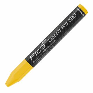 Sada voskových značkovačů Pica PRO Classic - 12 kusů Barva: Žlutá