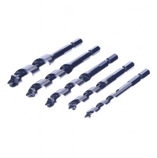 Sada vrtáků do dřeva E-VALUE - 5 ks - 6, 8, 9, 10, 12 mm
