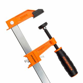 Stolařská svorka PONY JORGENSEN s regulací tlaku - 30 cm - Heavy Duty - mělká