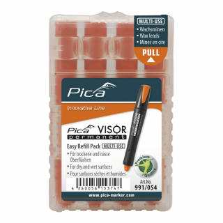 Voděodolná náplň pro značkovač Pica VISOR Barva: Fluorescenční oranžová