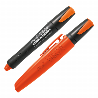 Voděodolný řemeslnický značkovač Pica VISOR Barva: Fluorescenční oranžová