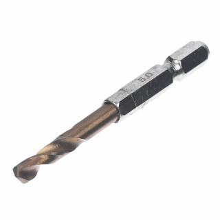 Vrták do kovů s delší stopkou a TiN povlakem SK11 - 5 mm