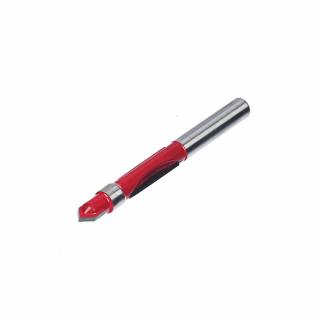 Wolfram-karbidová drážkovací fréza s vodícím ložiskem SK11 - 6,4 mm - SRB-35