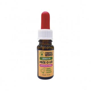 10 ml LÁSKA 04 Péče o uši - intenzivní péče