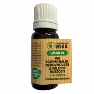 10 ml LÁSKA 61 Při hormonální nerovnováze a falešné březosti pro samice podpůrná inhalace