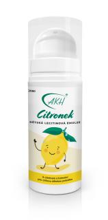 AKH Dětská lecitinová emulze CITRONEK s osvěžujícím účinkem Objem: 100 ml