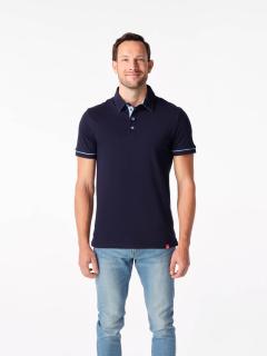 ANTONY Pánská polokošile NAVY Barva: Navy, Velikost: XXL