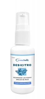Dezinfekční lecitinová emulze DESICITRO na ruce Objem: 50 ml