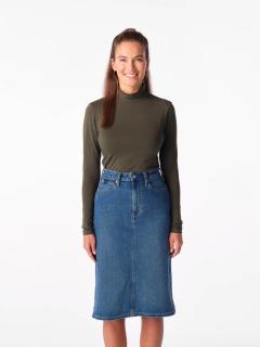 GERA Dámské triko dark khaki Barva: Khaki, Provedeni: 34, Velikost: 34